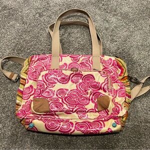 Fossil Keeper Coated Crossbody Tote